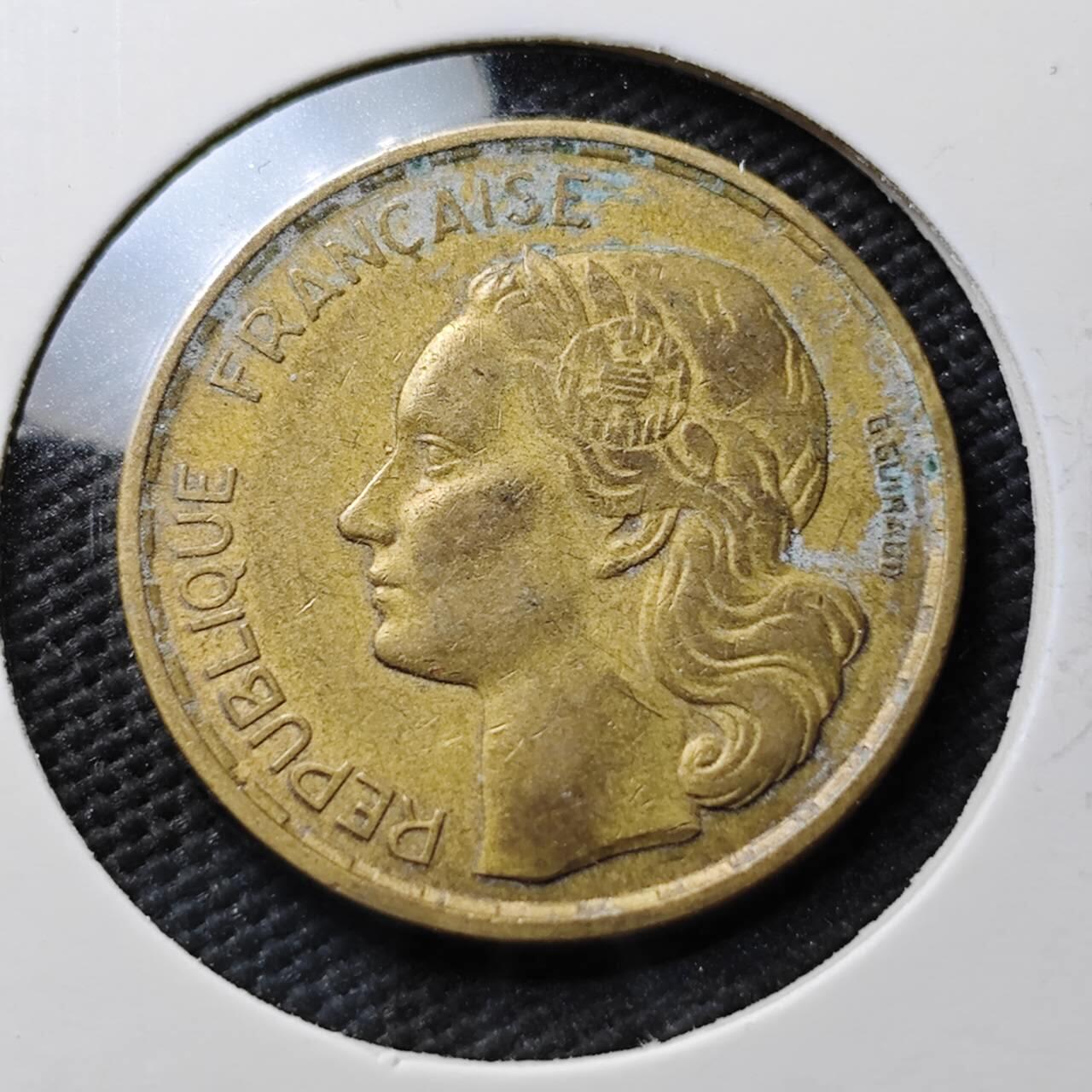 KK钱币收藏小铺  第371场  2月预留时间 周末发货  法国20法郎