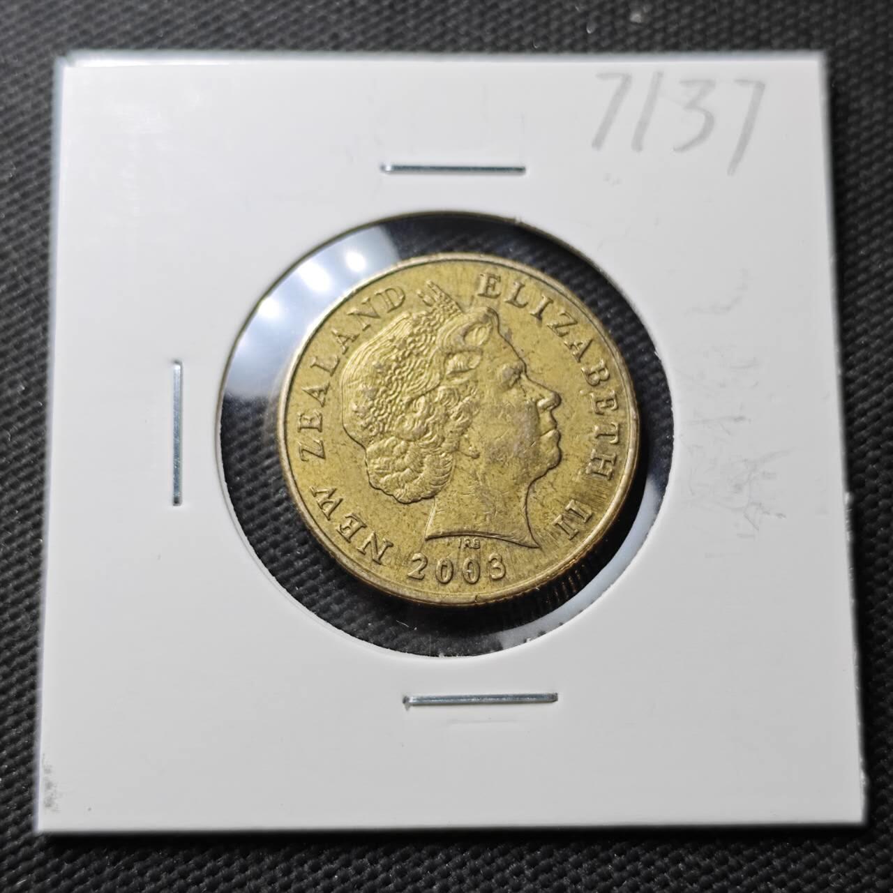 KK钱币收藏小铺  第371场  2月预留时间 周末发货  新西兰1元