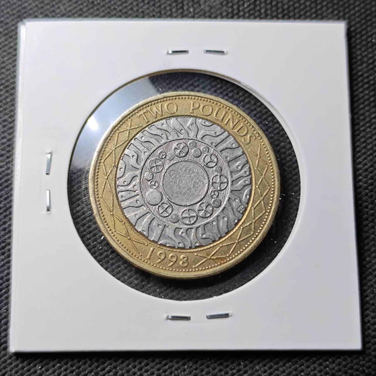 KK钱币收藏小铺  第371场  2月预留时间 周末发货  英国2镑