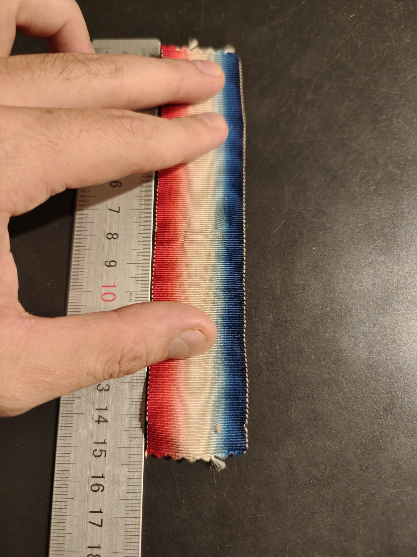 老王徽章第163期 13-15日三场连拍 16日统一发货  13、14日结束后可寄存 英国一战之星绶带 15cm 