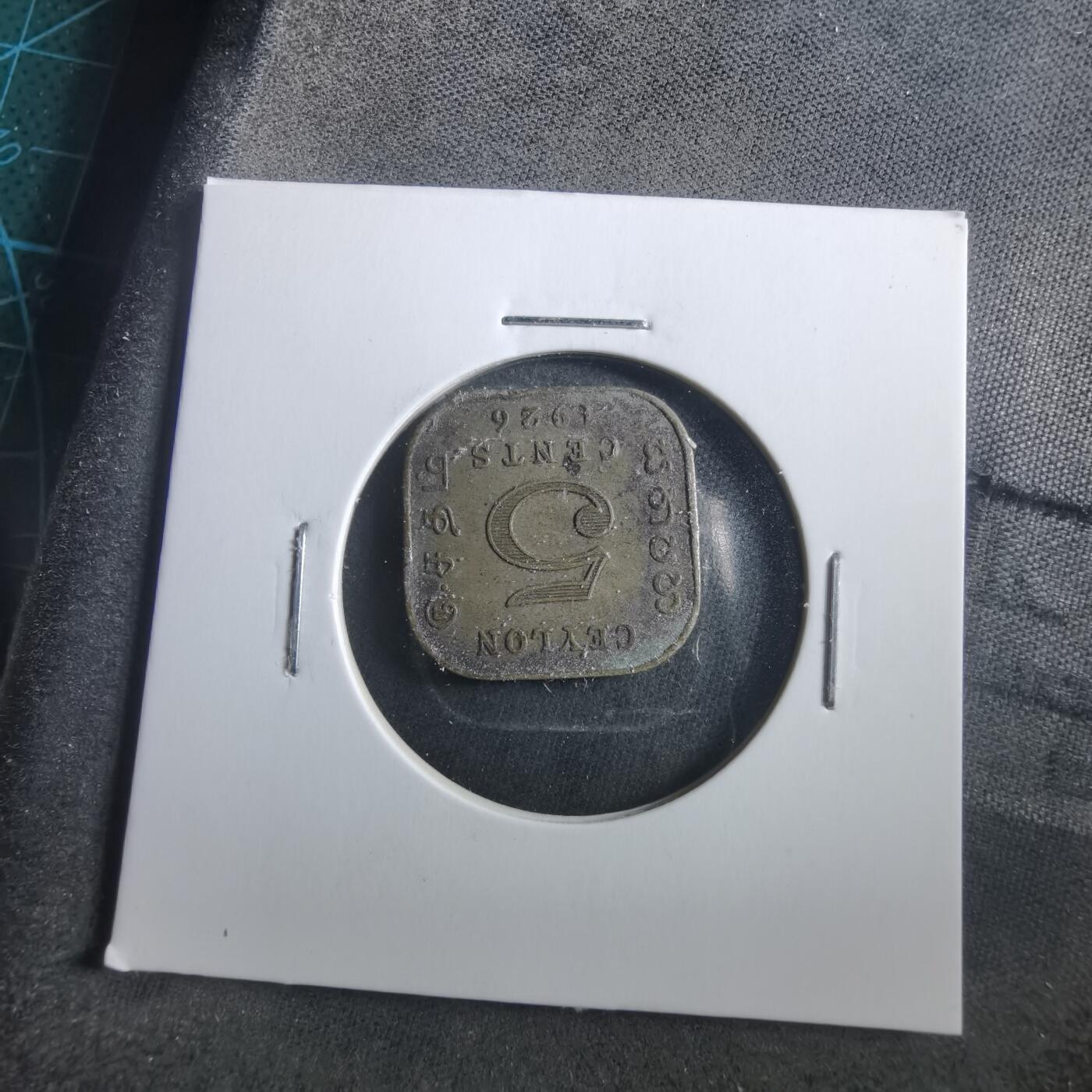 沼泽如烟--第906场 英属锡兰1926年五分