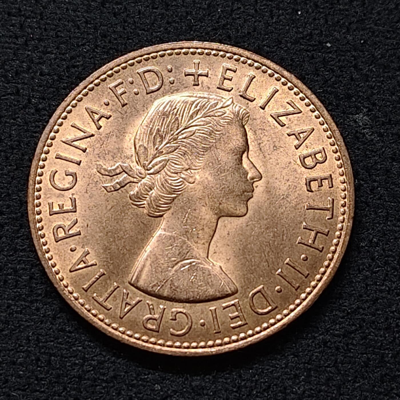 【全场包邮】纯粹捡漏拍478场（免费代拍第15场） 英国1967年1便士原光铜币