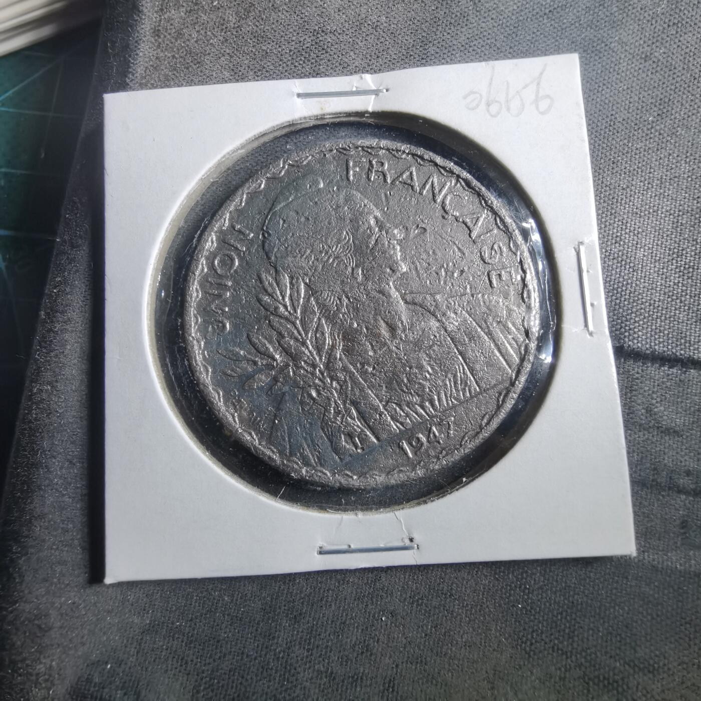 沼泽如烟--第906场 法属印度支那1947年1皮阿斯特