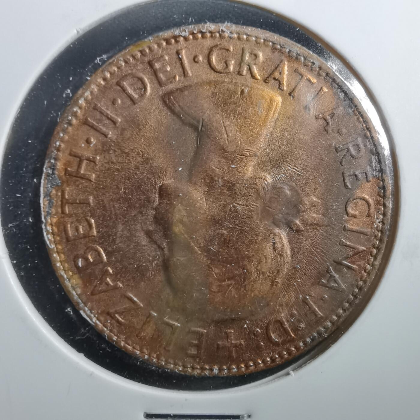 沼泽如烟--第906场 澳大利亚1961年1便士