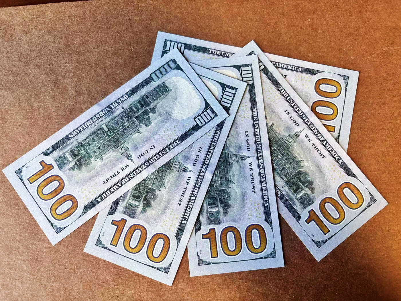 【Blue Auction】世界纸币精拍第751期——18级TOP拍卖/信誉/品质/专业/高效💫 【一组5张】美国 2017年100美金 全新UNC