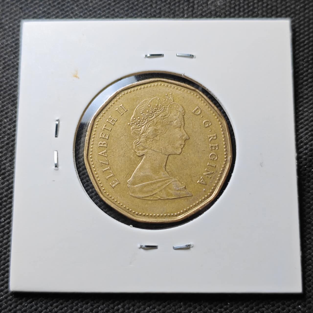 KK钱币收藏小铺  第371场  2月预留时间 周末发货  加拿大1元