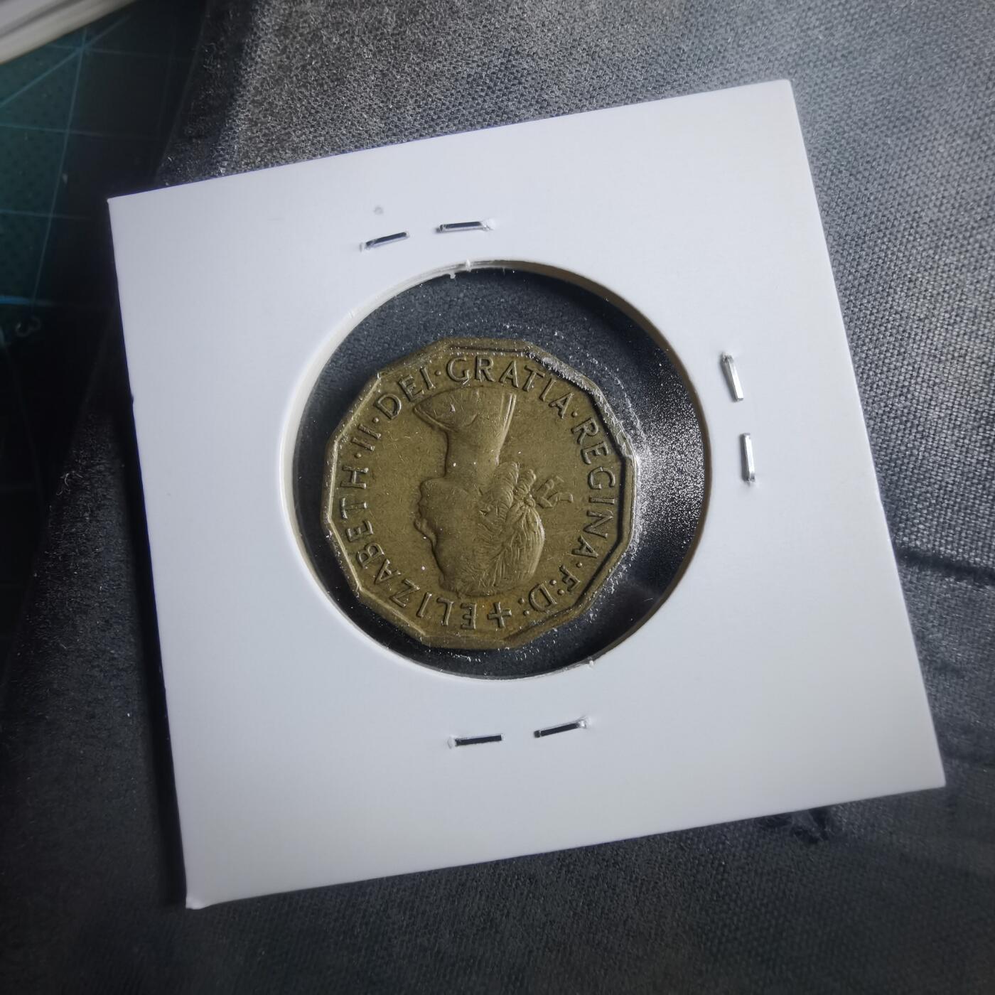 沼泽如烟--第906场 英国1960年3便士