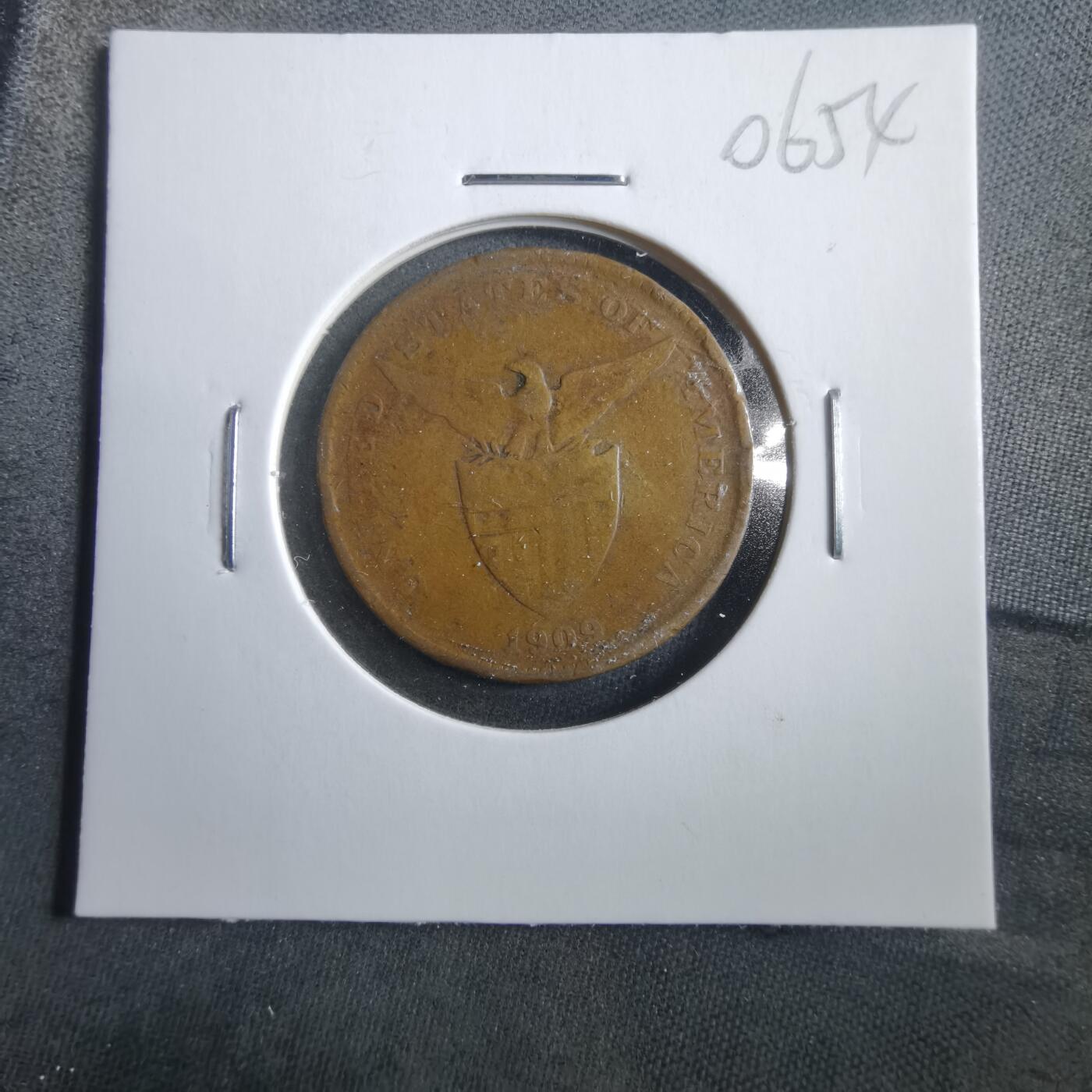 沼泽如烟--第906场 菲律宾1909年一分