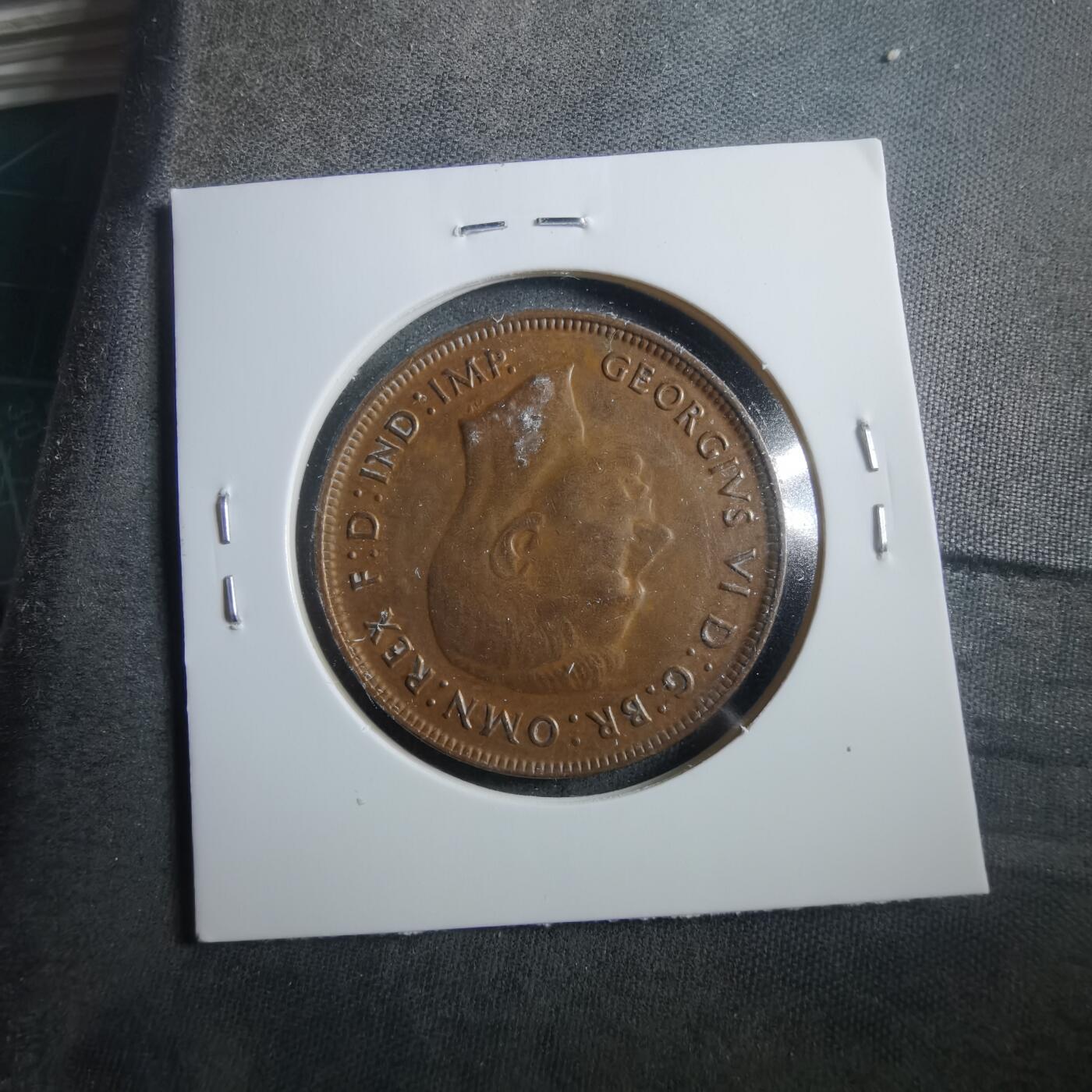 沼泽如烟--第906场 澳大利亚1943年1便士