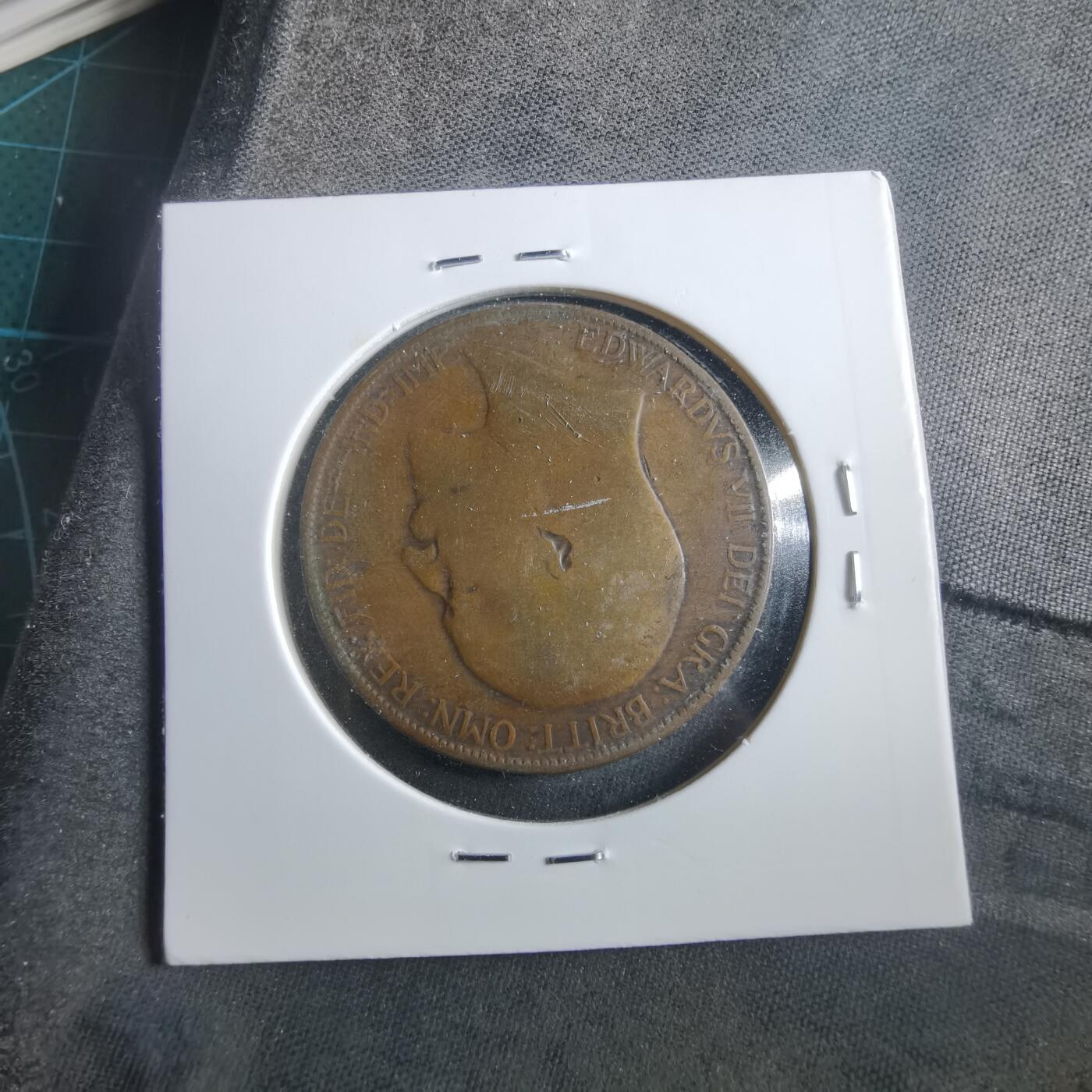 沼泽如烟--第906场 英国1906年1便士