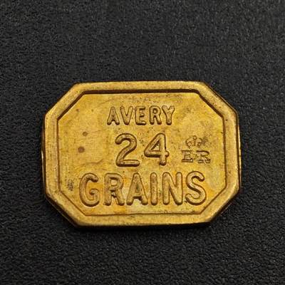 【淘币小摊】限时拍第七百九十七拍  老铜币场  满百包邮可预留两周  周一统一发货  - 英国24GRAINS筹码代币