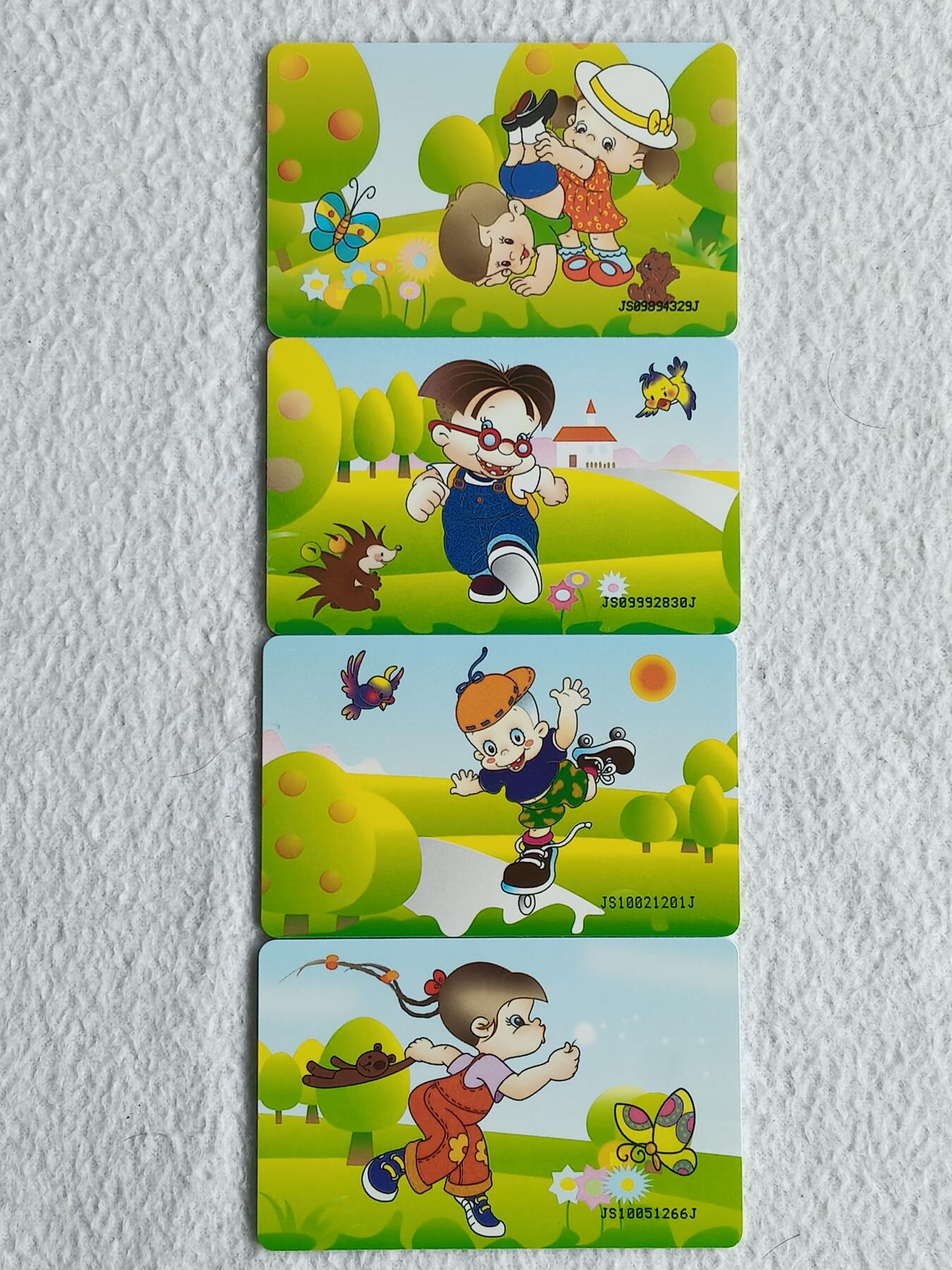 易卡拍卖第58期 IC—34少儿卡通。JS江苏版。无封套，收藏级品相。如图所示！