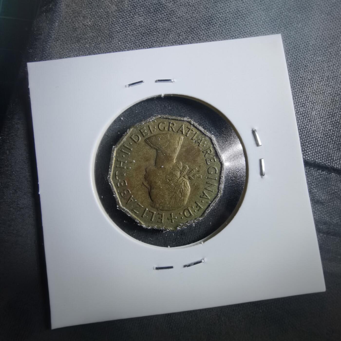 沼泽如烟--第906场 英国1954年3便士