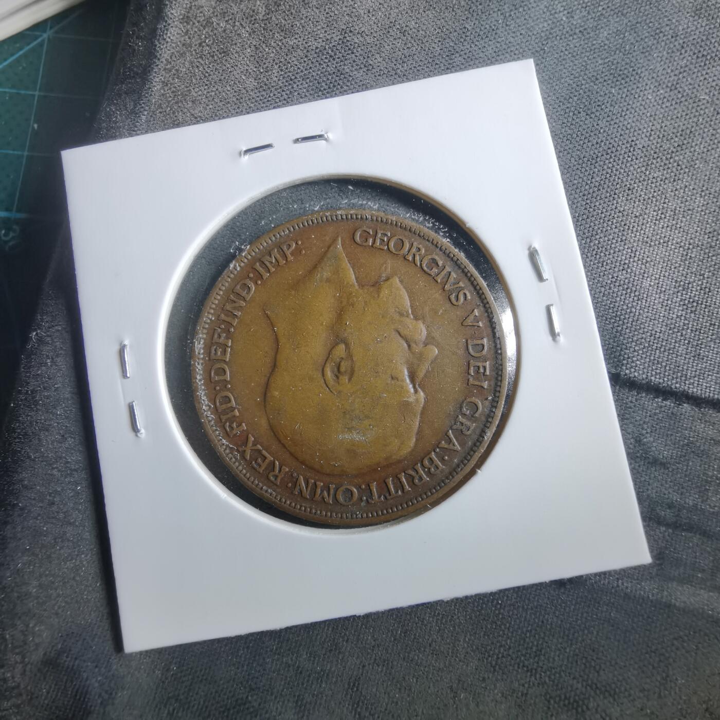 沼泽如烟--第906场 英国1915年1便士