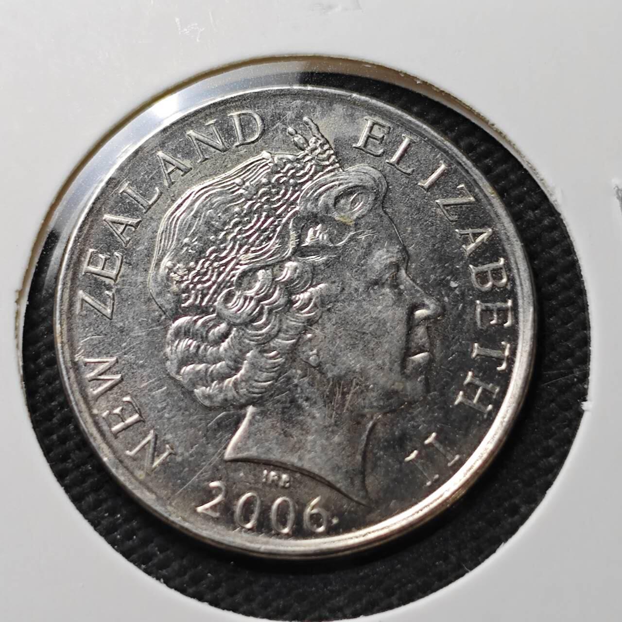 KK钱币收藏小铺  第371场  2月预留时间 周末发货  新西兰50分