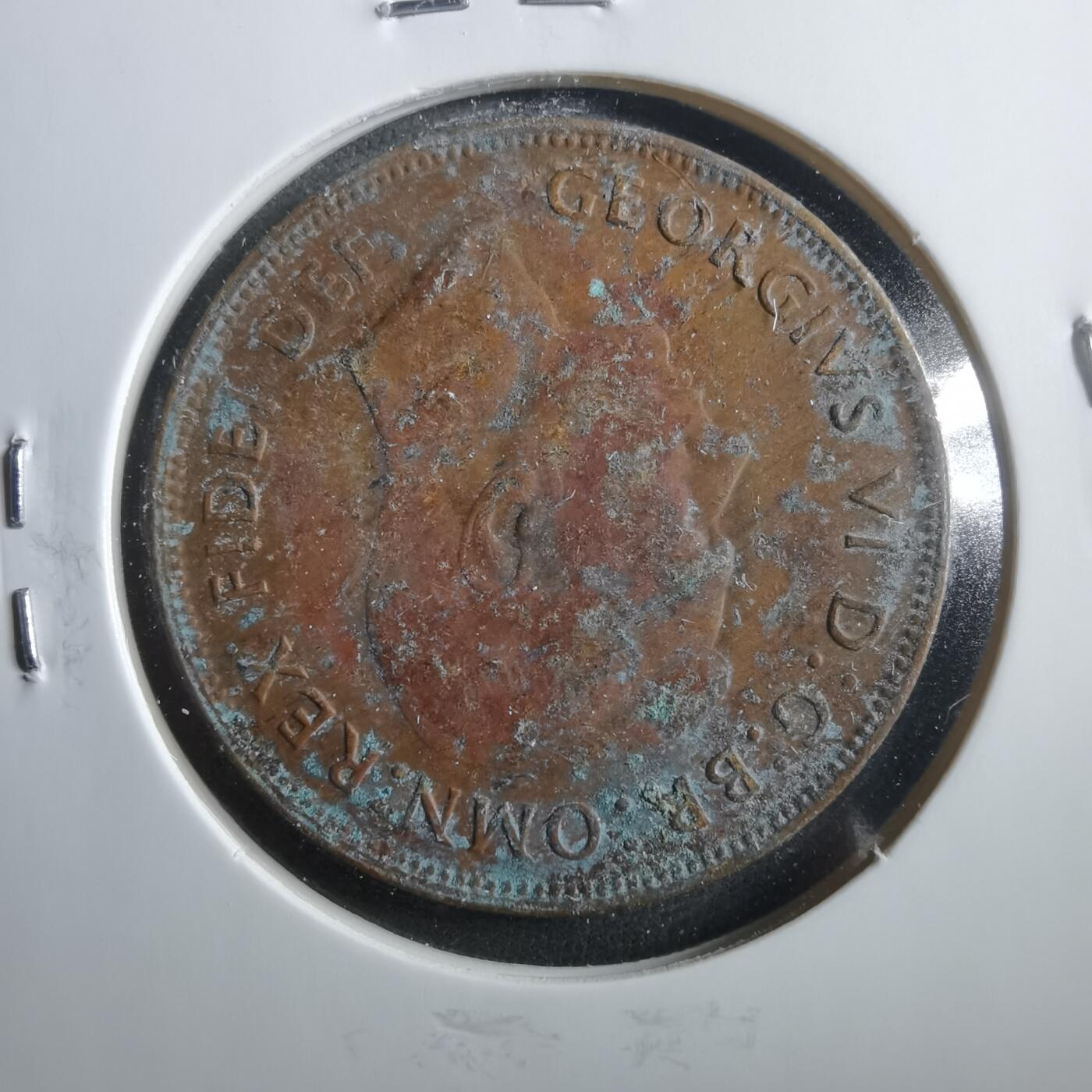 沼泽如烟--第906场 澳大利亚1952年1便士