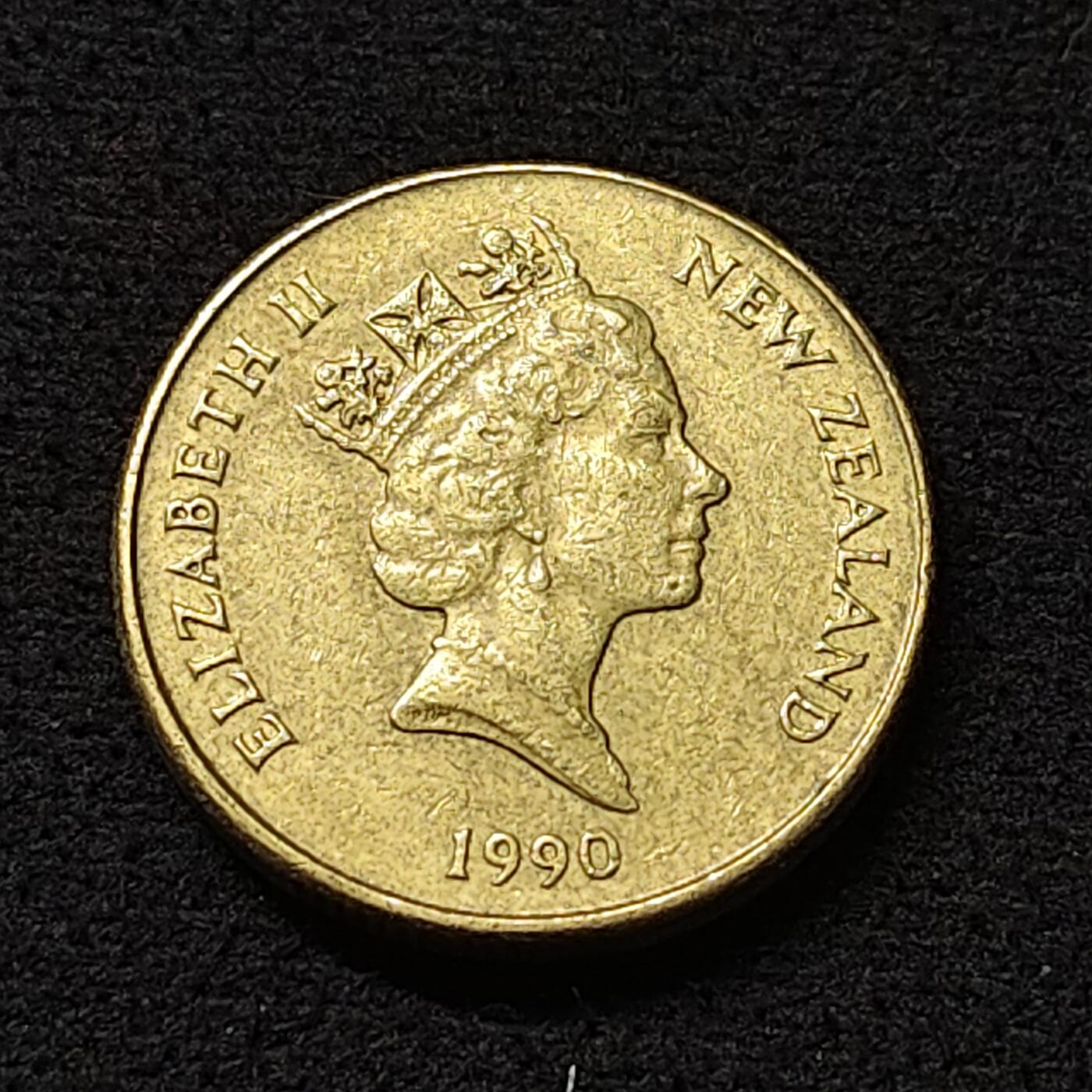 【全场包邮】纯粹捡漏拍478场（免费代拍第15场） 新西兰1990年1元几维鸟