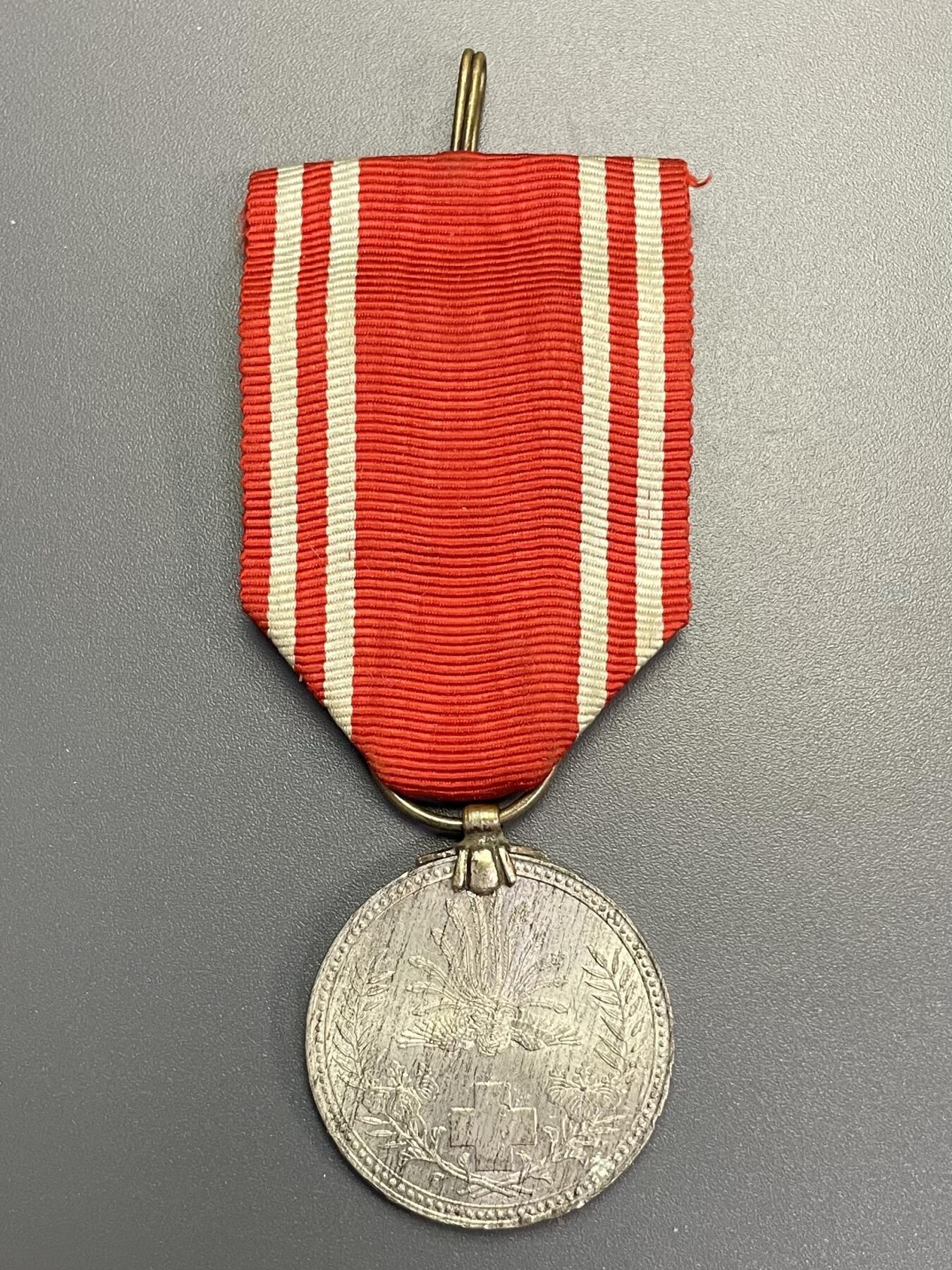 回流1115 明治21年（1888年）日本赤十字社（红十字会）纪念章