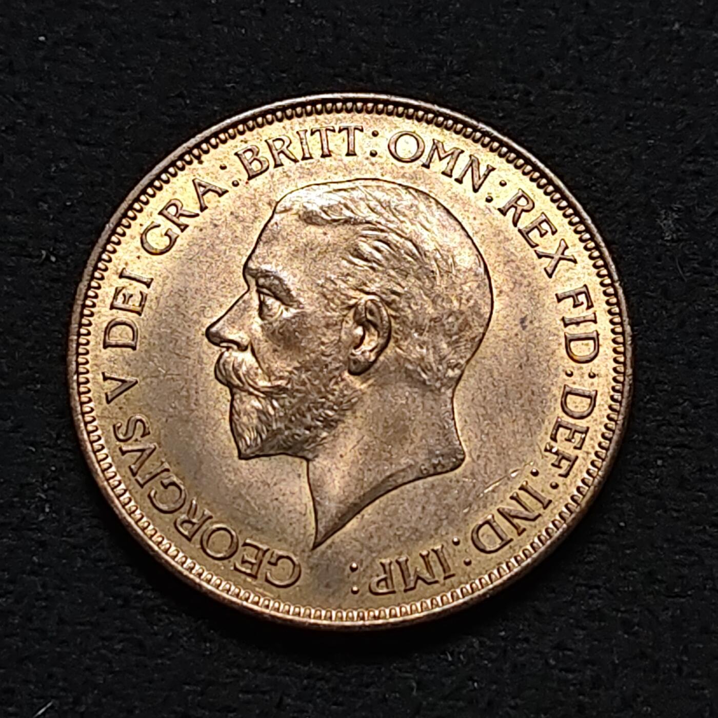 【全场包邮】纯粹捡漏拍478场（免费代拍第15场） 英国1936年乔治五世1便士铜币