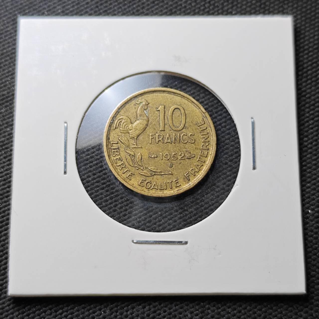 KK钱币收藏小铺  第371场  2月预留时间 周末发货  法国10法郎