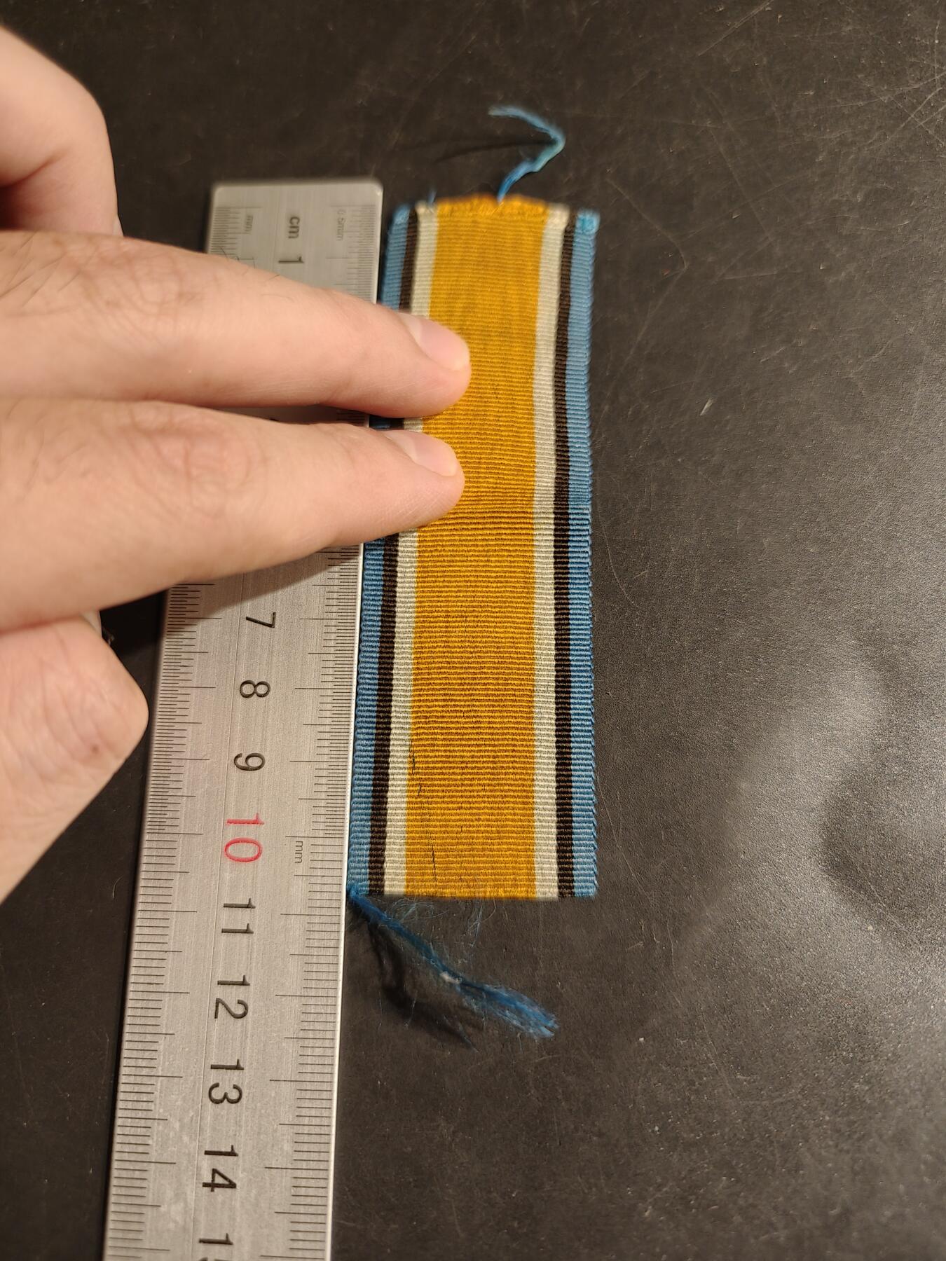 老王徽章第163期 13-15日三场连拍 16日统一发货  13、14日结束后可寄存 英国一战纪念绶带     11cm 