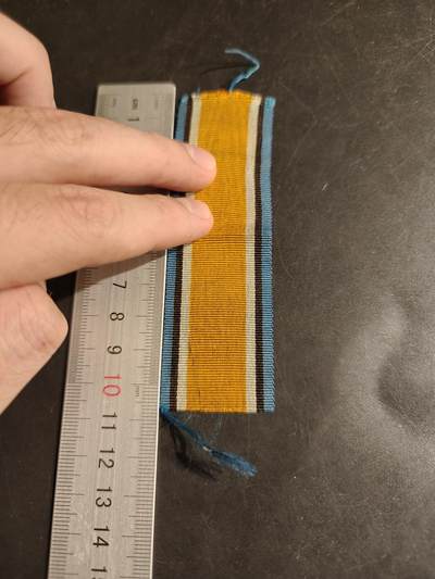 老王徽章第163期 13-15日三场连拍 16日统一发货  13、14日结束后可寄存 - 英国一战纪念绶带     11cm 