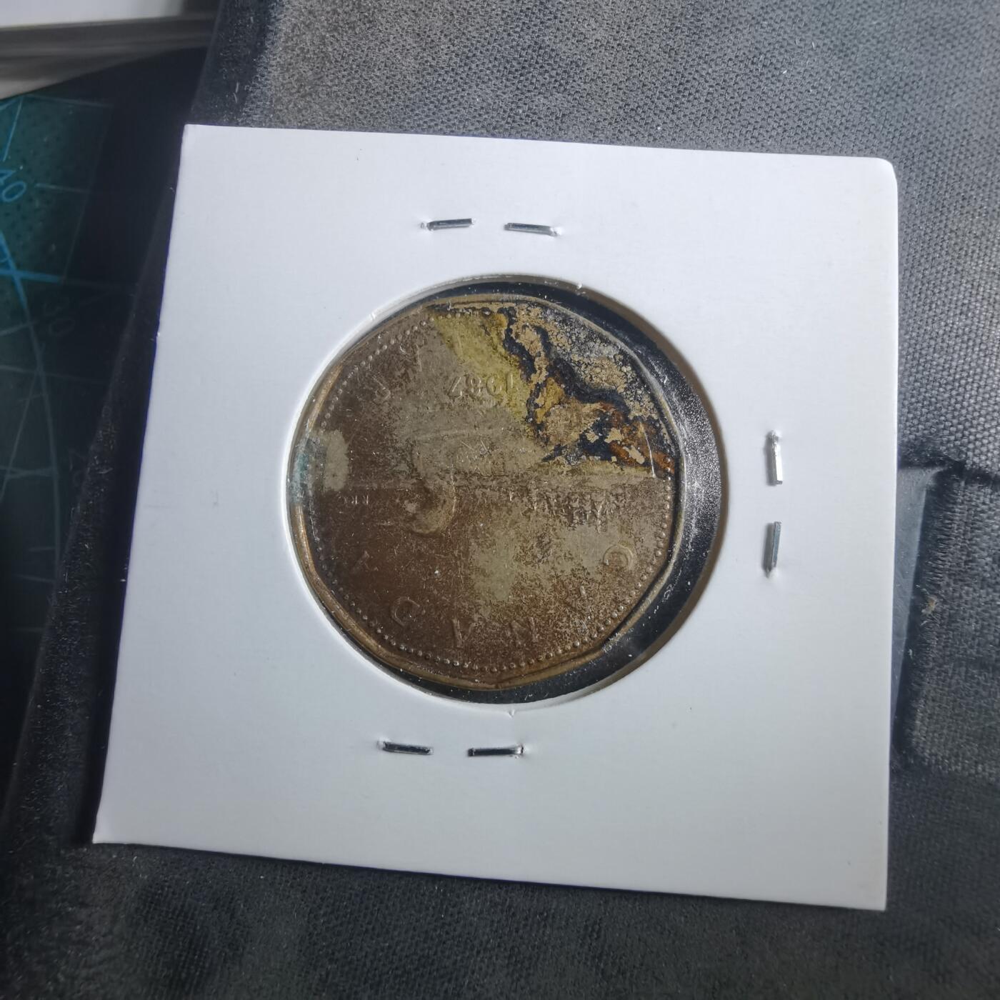 沼泽如烟--第906场 加拿大1987年一元