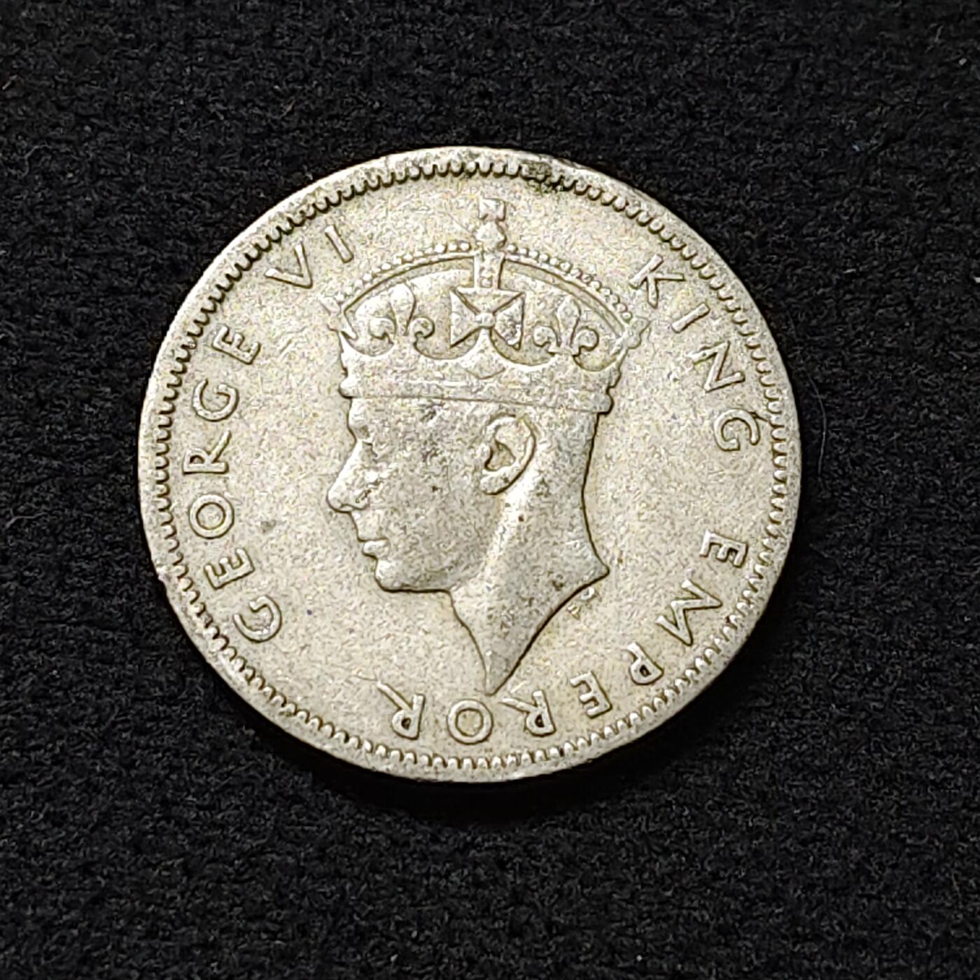 【全场包邮】纯粹捡漏拍478场（免费代拍第15场） 英属南罗德西亚1947年乔治六世1先令