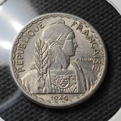 KK钱币收藏小铺  第371场  2月预留时间 周末发货 -  1940法属印支10分