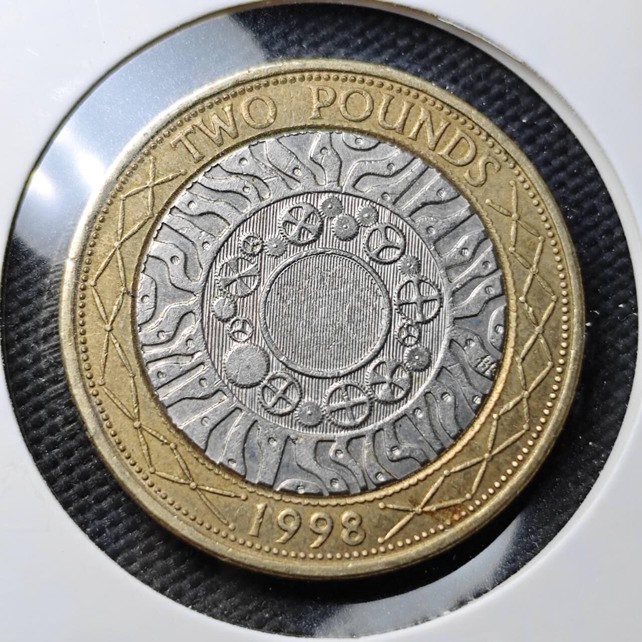 KK钱币收藏小铺  第371场  2月预留时间 周末发货  英国2镑