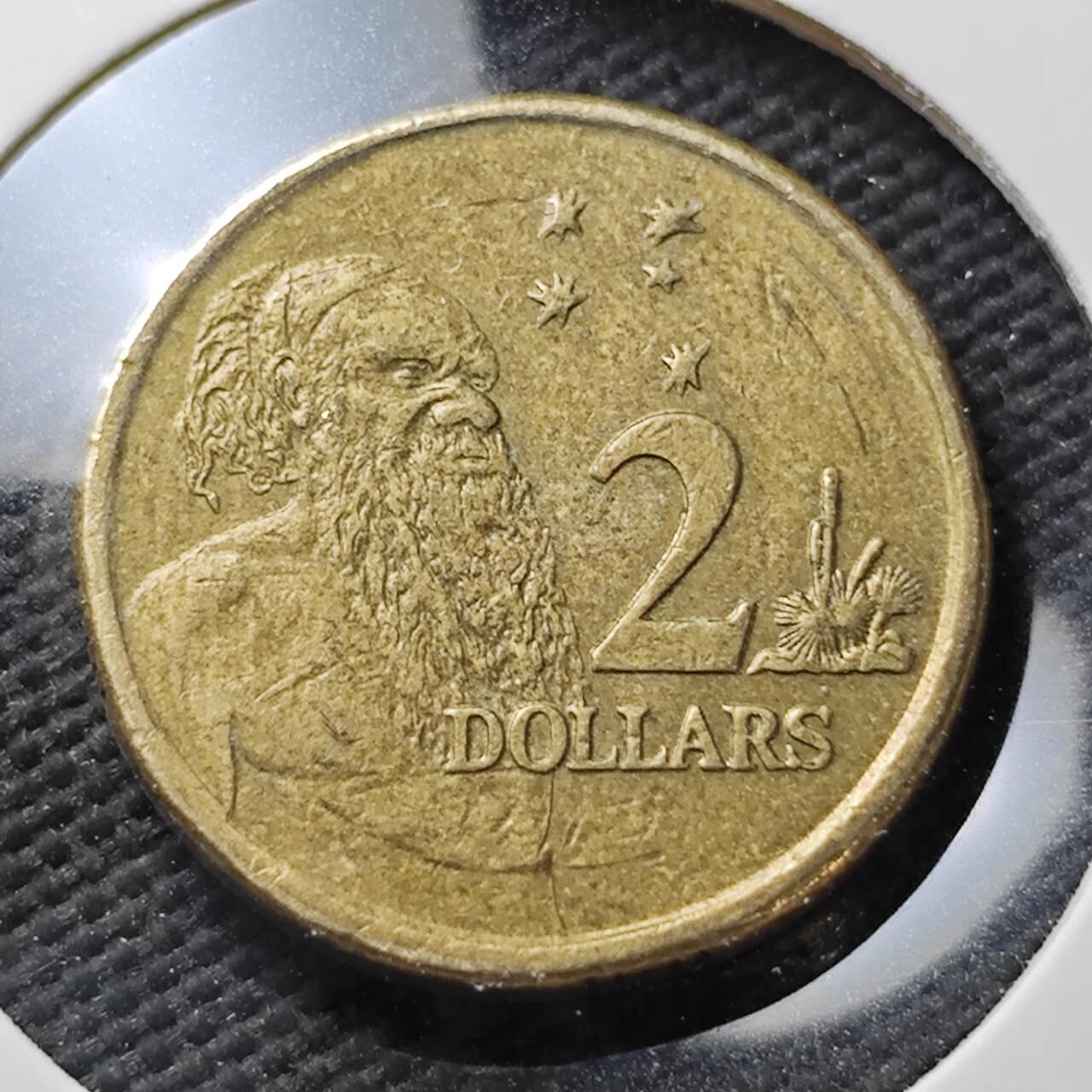 KK钱币收藏小铺  第371场  2月预留时间 周末发货  澳大利亚2元