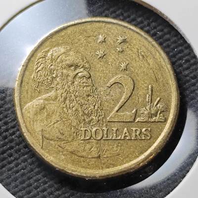 KK钱币收藏小铺  第371场  2月预留时间 周末发货 -  澳大利亚2元