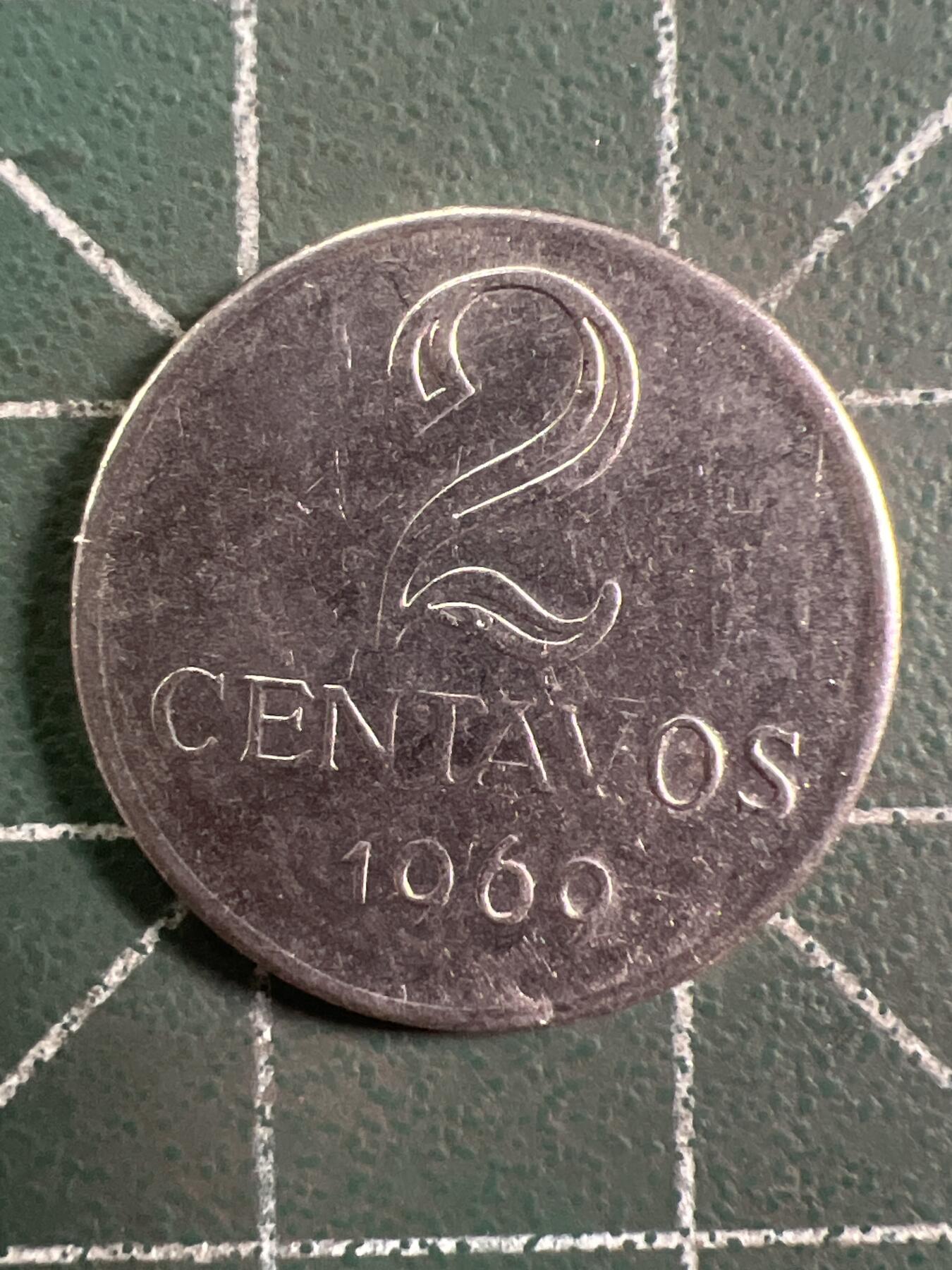 第1047 硬币专场 （无押金，捡漏，全场50包邮，偏远地区除外，接收代拍业务，本店十天发一次货） 巴西 2分