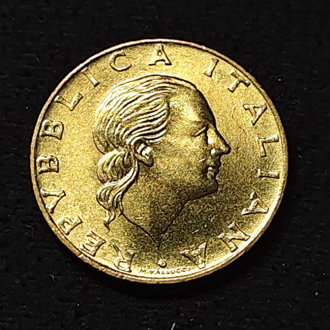 【全场包邮】纯粹捡漏拍478场（免费代拍第15场） 意大利1992年200里拉世界主题邮展纪念币