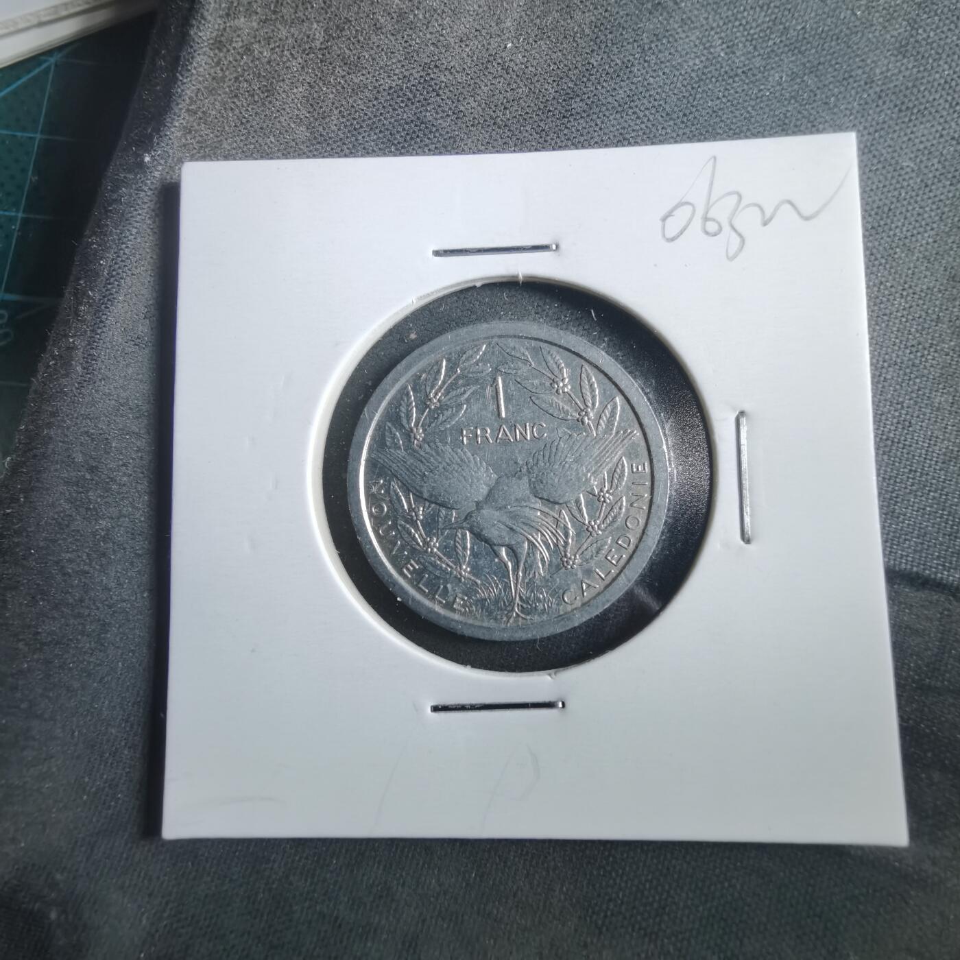 沼泽如烟--第906场 法属新喀里多尼亚1988年1法郎