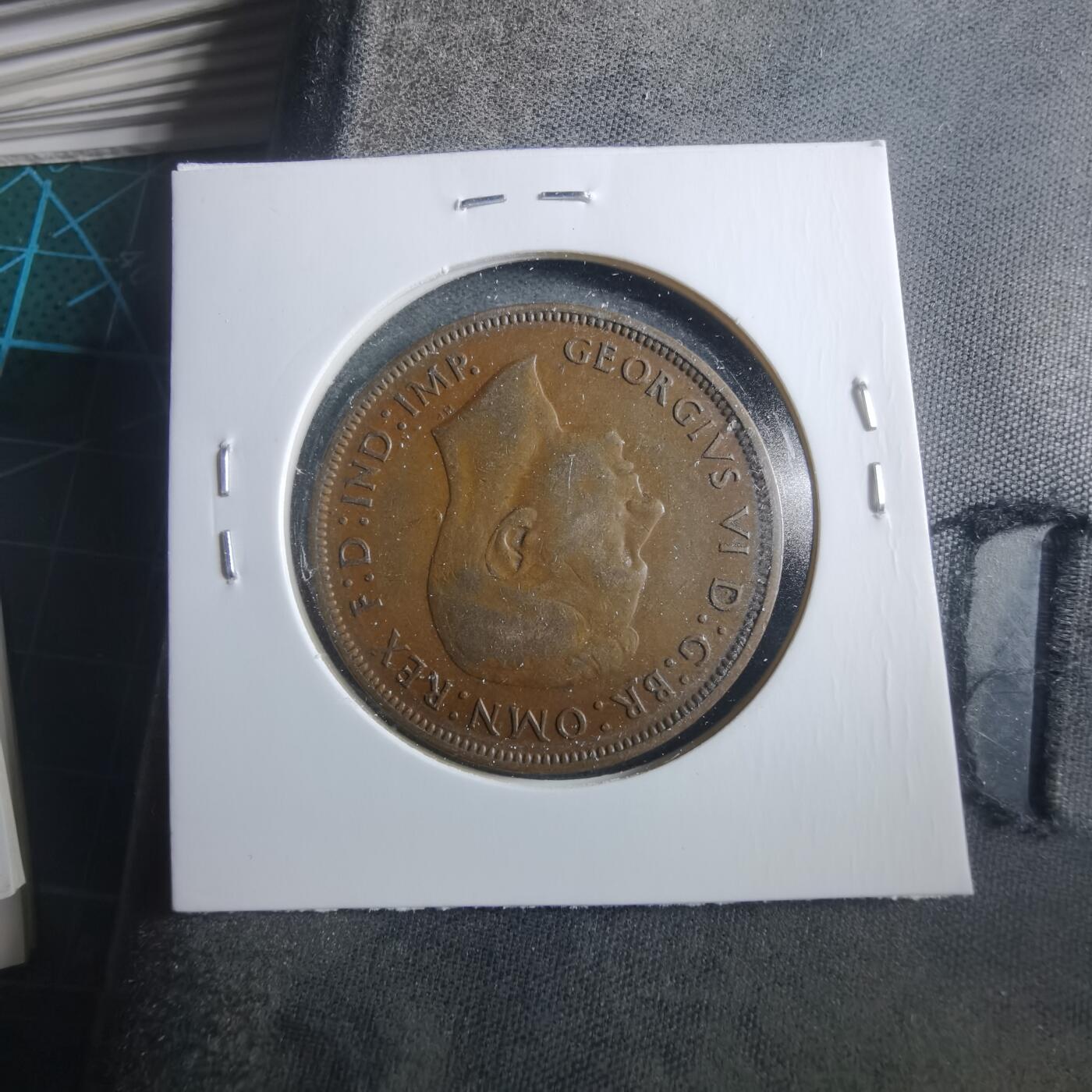 沼泽如烟--第906场 英国1947年1便士