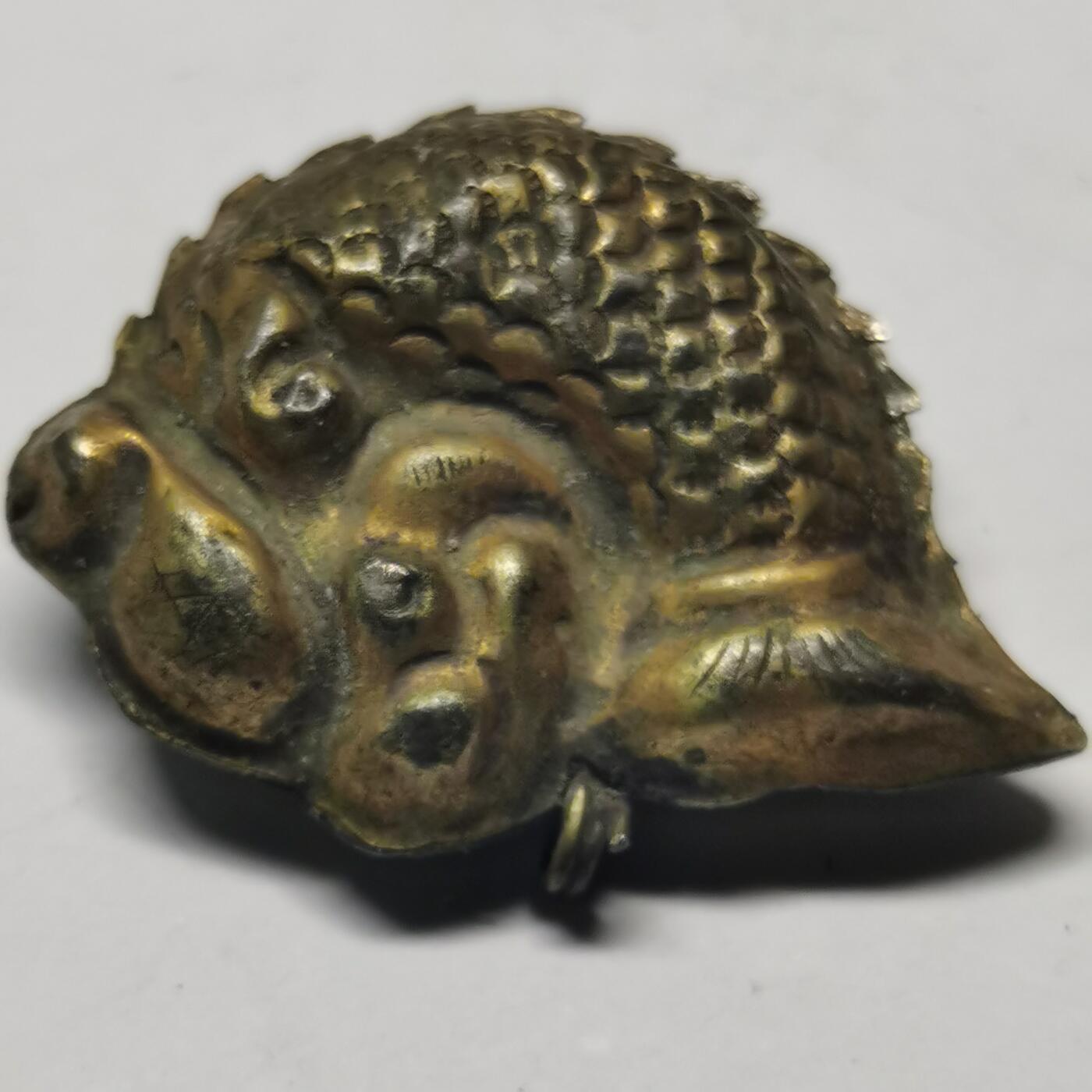 藏珍品阁专场80期 清末老银鎏金鱼化龙