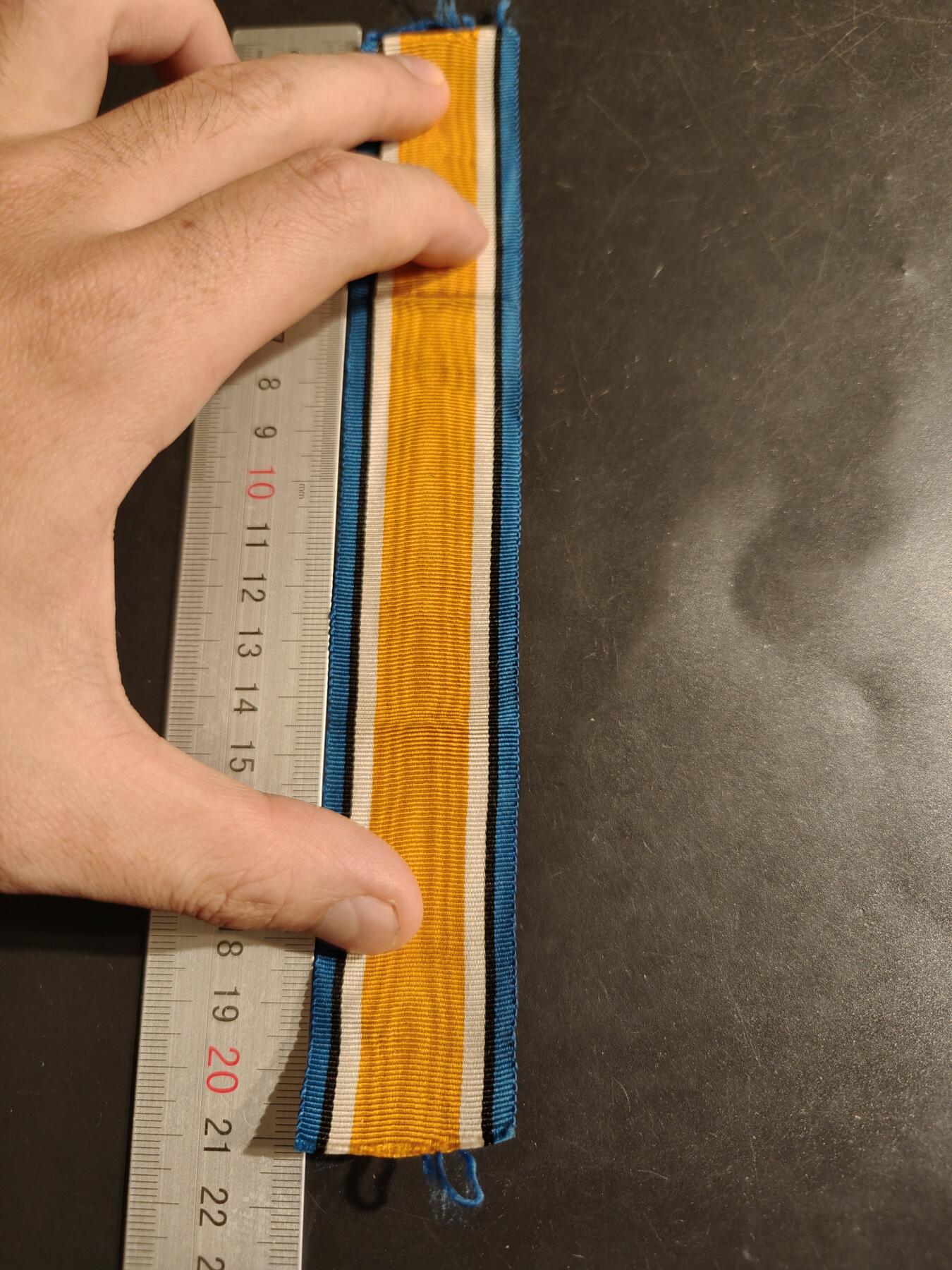 老王徽章第163期 13-15日三场连拍 16日统一发货  13、14日结束后可寄存  英国一战纪念绶带  22cm