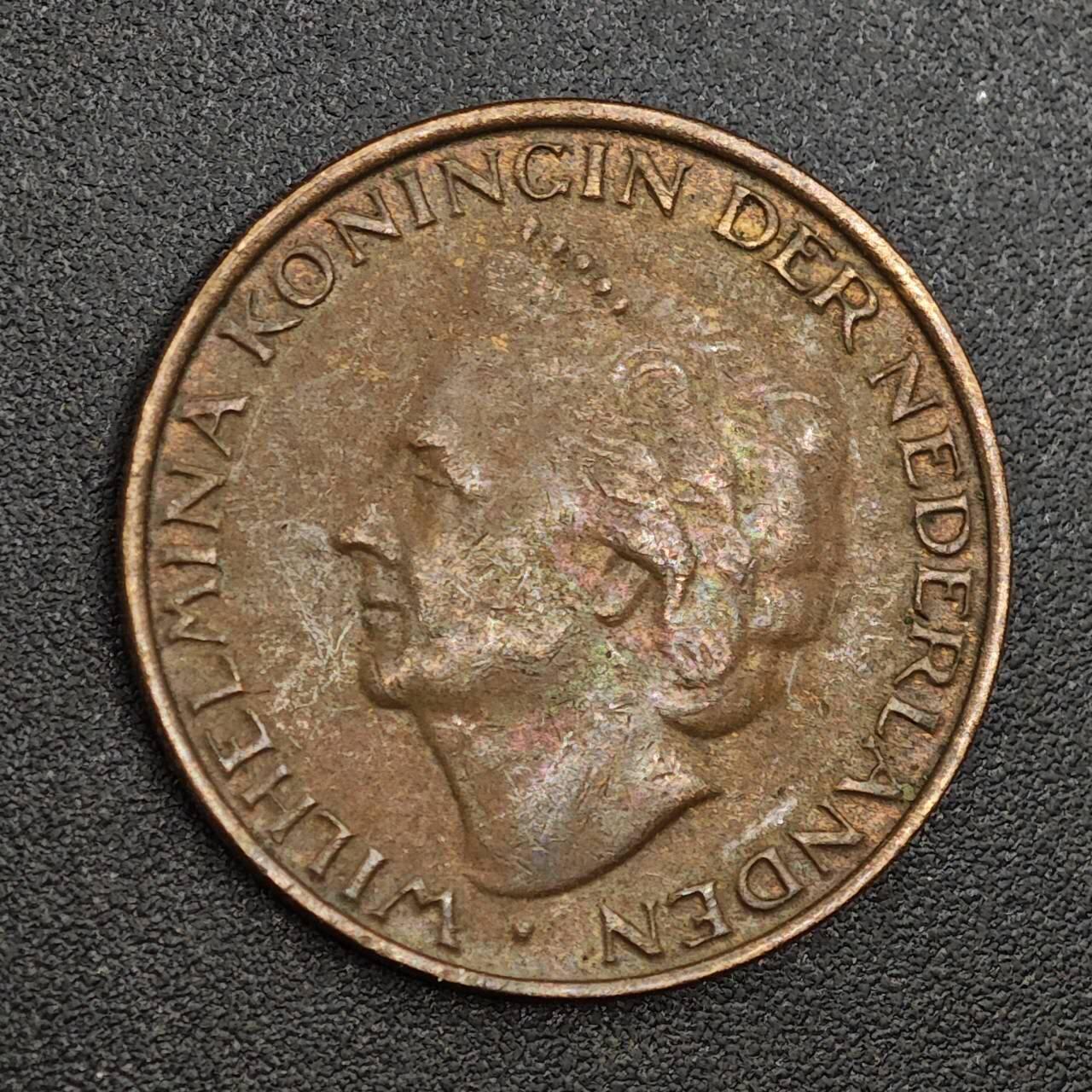 【淘币小摊】限时拍第七百九十七拍  老铜币场  满百包邮可预留两周  周一统一发货  荷兰1948年5分铜币