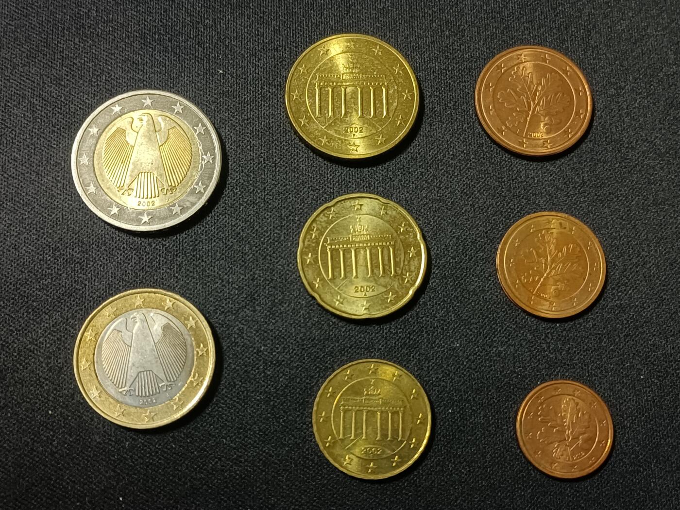 【游宝拍卖】乙巳蛇年90期 全场包邮 第三季收官场 德国🇩🇪欧元 2002年