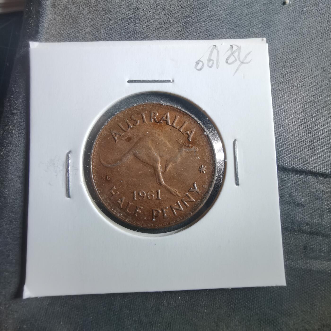 沼泽如烟--第906场 澳大利亚1961年半便士