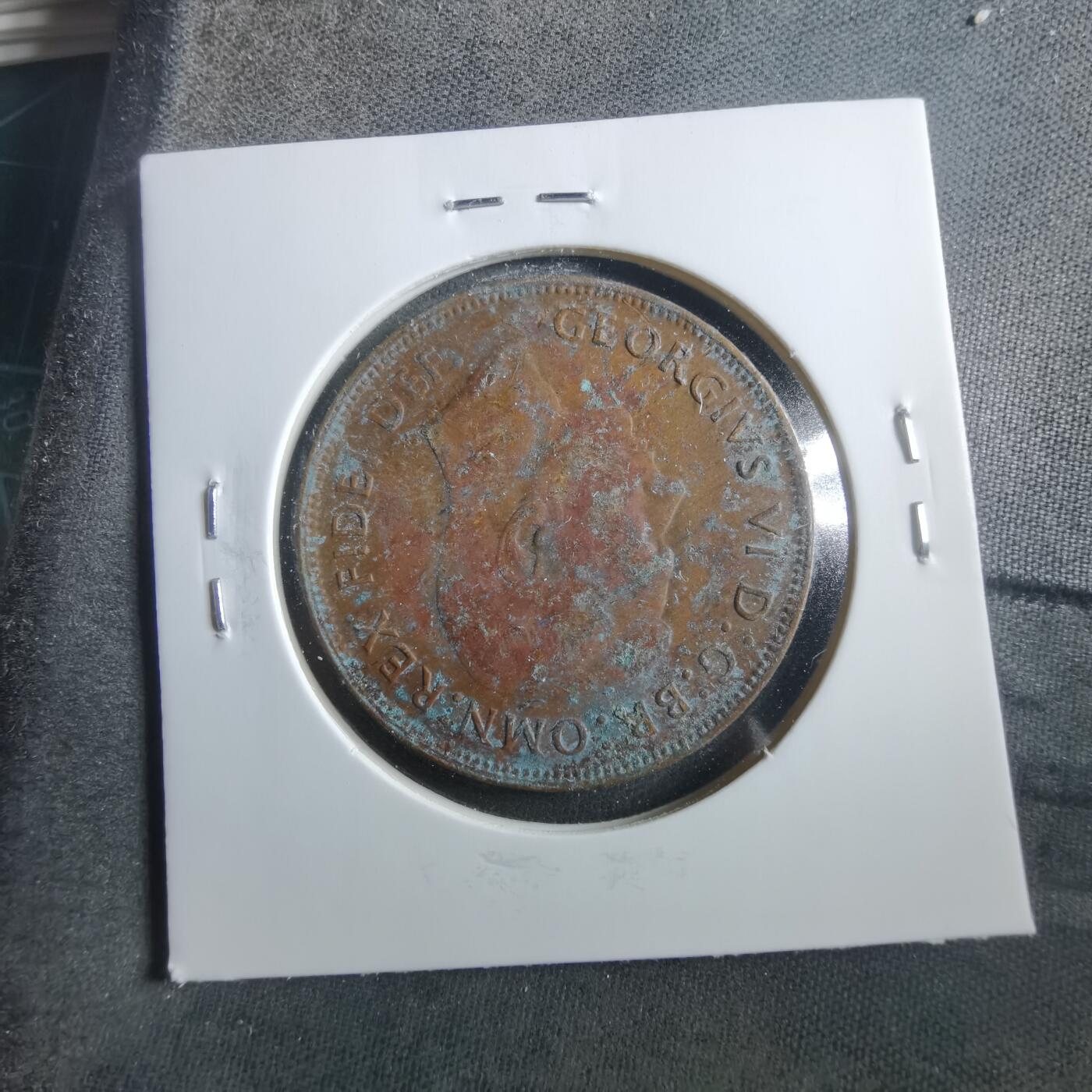 沼泽如烟--第906场 澳大利亚1952年1便士