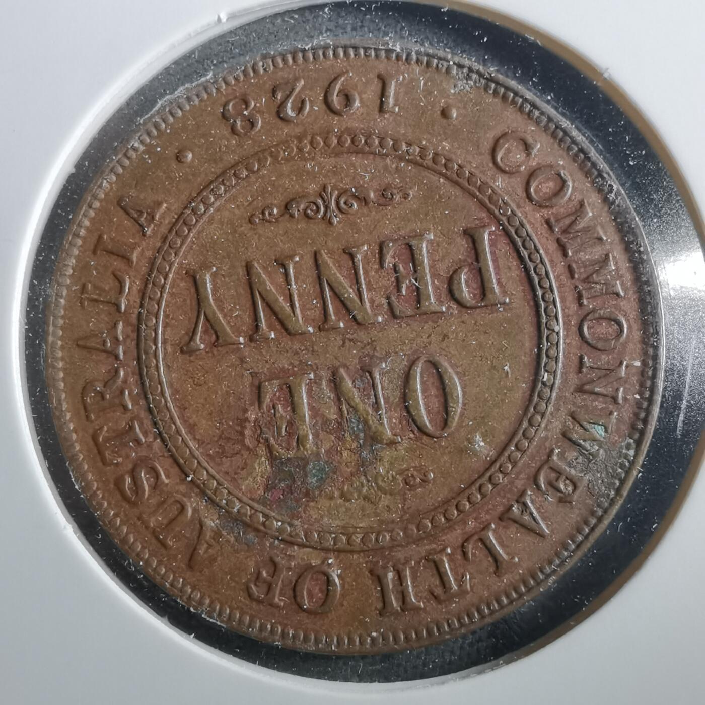 沼泽如烟--第906场 澳大利亚1928年1便士