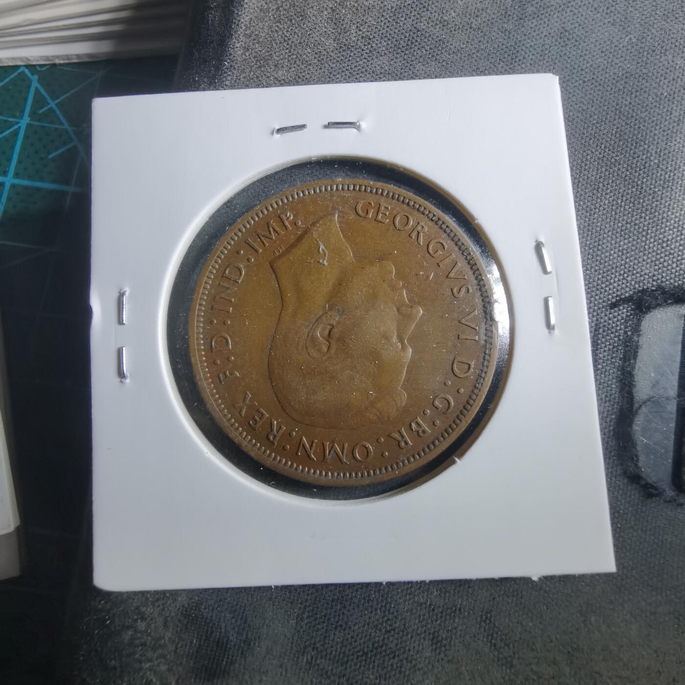 沼泽如烟--第906场 英国1940年1便士