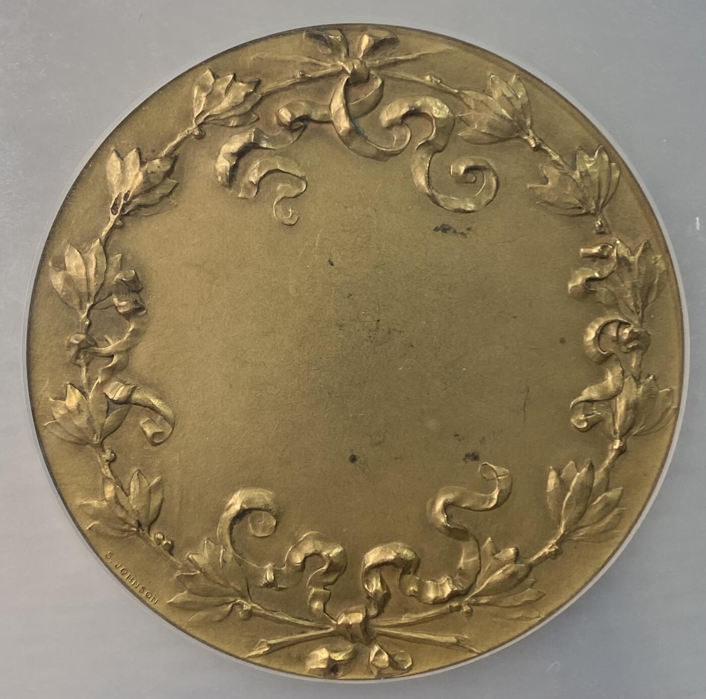 万国钱币拍卖第055期 NGC MS63 1911年意大利共和国都灵国际工业与劳工博览会纪念大铜章 意大利女神身骑飞马非常帅气 82.52G