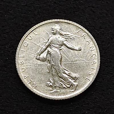 【全场包邮】纯粹捡漏拍478场（免费代拍第15场） - 法国1914年1法郎银币