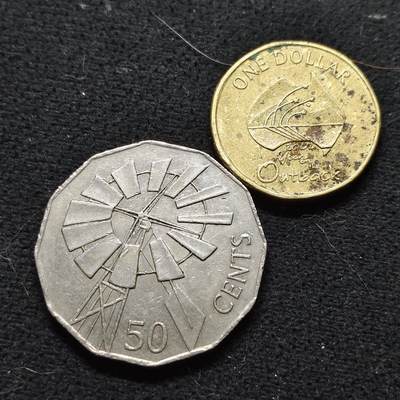 【全场包邮】纯粹捡漏拍478场（免费代拍第15场） - 澳大利亚2002年50分-1元内陆年纪念币2枚套币
