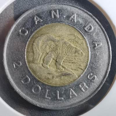 沼泽如烟--第906场 - 加拿大1996年2元