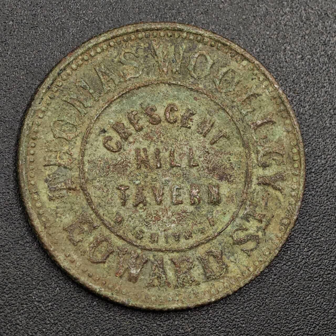 【淘币小摊】限时拍第七百九十七拍  老铜币场  满百包邮可预留两周  周一统一发货  英国1.5便士铜币代币