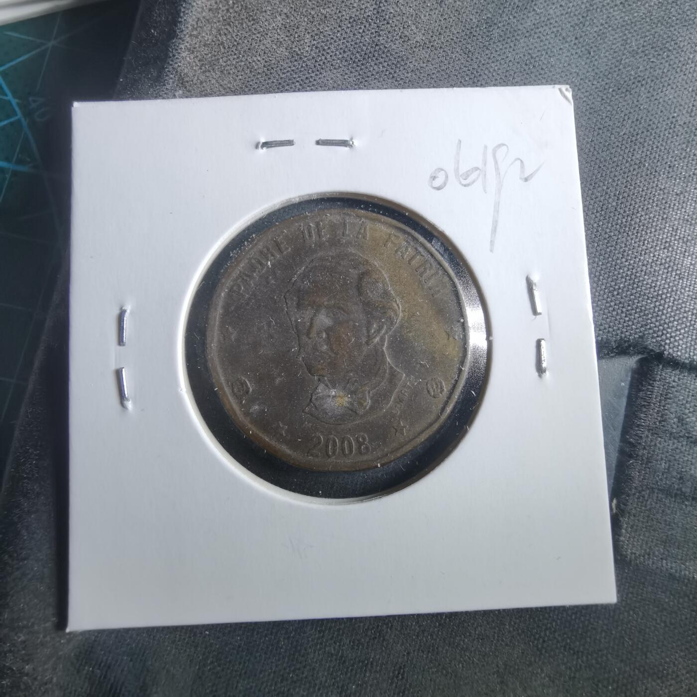 沼泽如烟--第906场 多米尼加2008年1比索